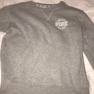 Victoria’s secret Pink gray sweatshirt
